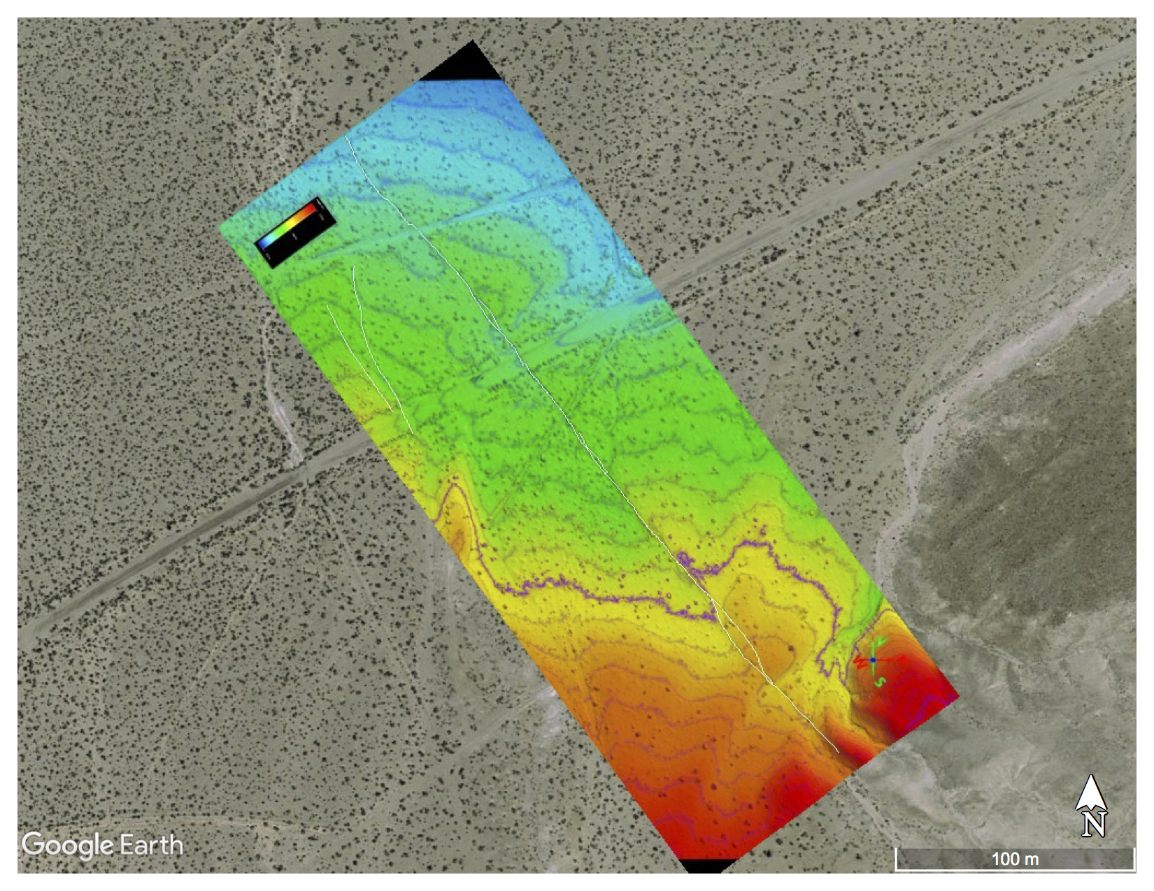 Ridgecrest earthquake sequence NCALM lidar datasets funded by USGS