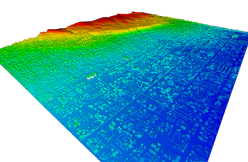 13 000 Sq Km Of New Lidar Data Available Throughout Utah - st george utah